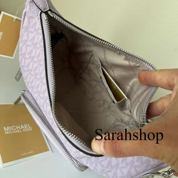 Michael Kors Merritt Small Convertible Pocket Crossbody - Picture 11 of 16